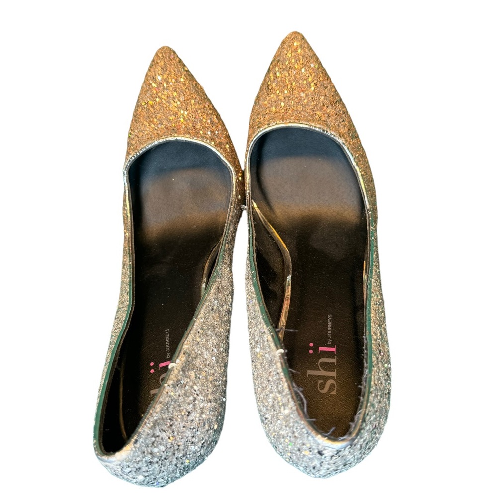 SHI BY JOURNEYS | Rose Gold & Silver Stiletto Pumps | Size 8 | So gorge… - Picture 7 of 11